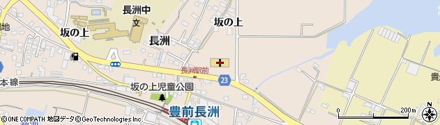 コメリハード＆グリーン大分長洲店周辺の地図