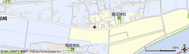 大分県宇佐市久兵衛新田3周辺の地図