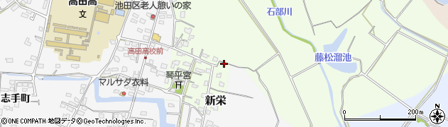 大分県豊後高田市新栄225周辺の地図