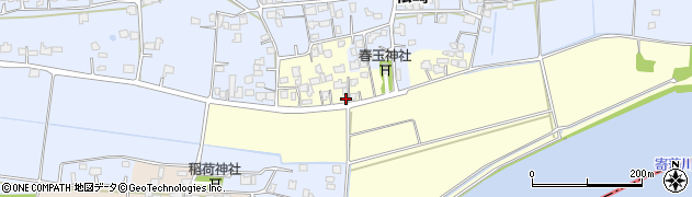 大分県宇佐市久兵衛新田30周辺の地図