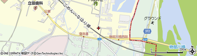 高知県南国市立田1324周辺の地図