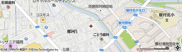 那珂東公園周辺の地図