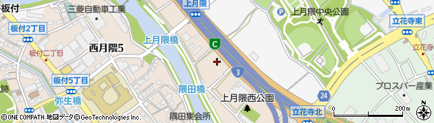 韓丼福岡空港南店周辺の地図