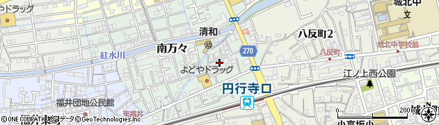 高知県高知市南万々106周辺の地図