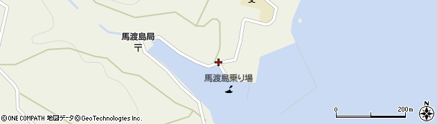 馬渡島消防団周辺の地図