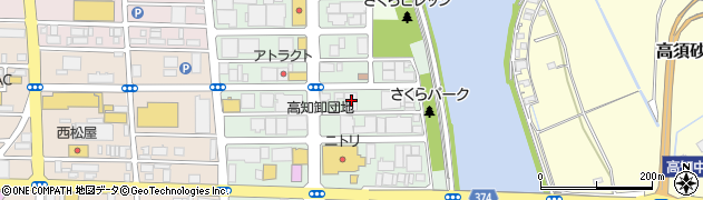 高知県文具株式会社周辺の地図