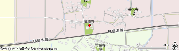 蓮照寺周辺の地図