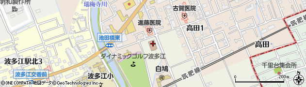 糸島市立波多江コミュニティセンター周辺の地図