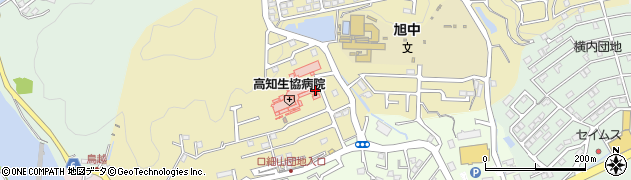 高知生協病院周辺の地図