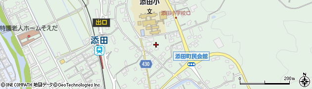 福岡県田川郡添田町添田1319周辺の地図