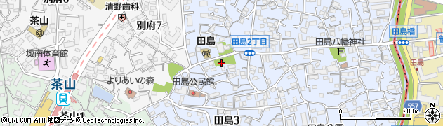 田島中公園周辺の地図