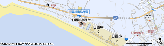 日置川みらい館周辺の地図