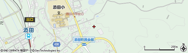 福岡県田川郡添田町添田523-1周辺の地図