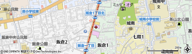 ローソン福岡飯倉一丁目店周辺の地図