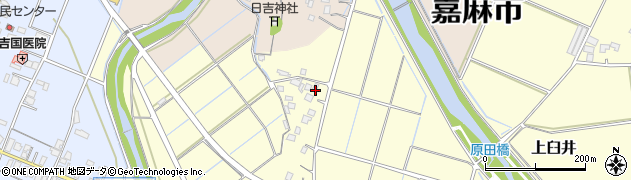 福岡県嘉麻市上臼井1304周辺の地図