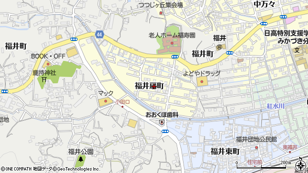 〒780-0966 高知県高知市福井扇町の地図