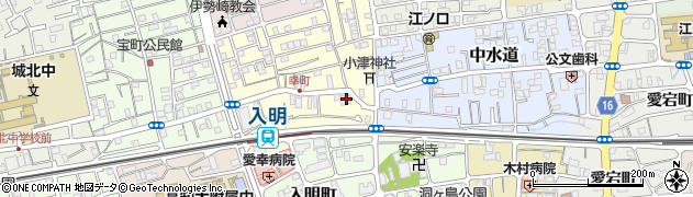 丸井堂漢方鍼療院周辺の地図
