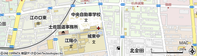 中央自動車学校周辺の地図