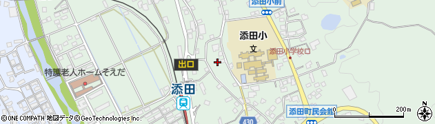福岡県田川郡添田町添田1251-1周辺の地図