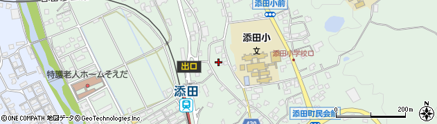 福岡県田川郡添田町添田1251周辺の地図