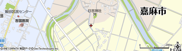 福岡県嘉麻市上臼井1290周辺の地図