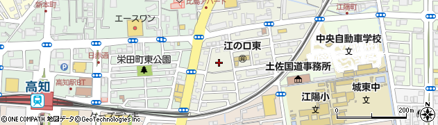 江ノ口東公園周辺の地図