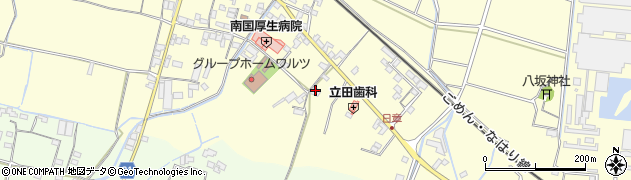 高知県南国市立田1218周辺の地図