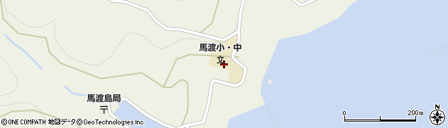 唐津市立馬渡中学校周辺の地図