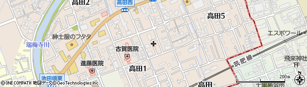 高田第5公園周辺の地図