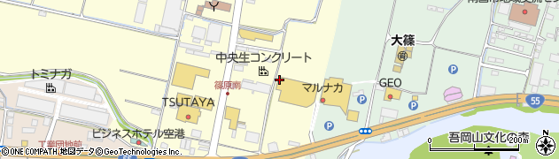 中央生コンクリート株式会社周辺の地図