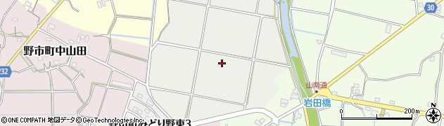 高知県香南市野市町うしろ台周辺の地図