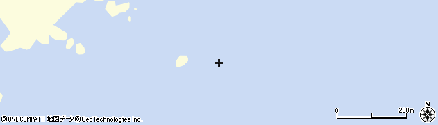 イガイ島周辺の地図