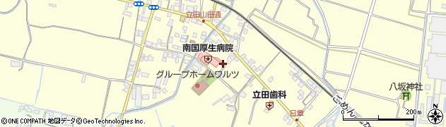 高知県南国市立田1179周辺の地図