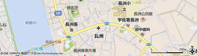 豊和銀行長洲支店周辺の地図
