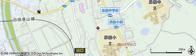 福岡県田川郡添田町添田1219-4周辺の地図