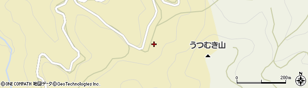 愛媛県喜多郡内子町大瀬東308周辺の地図