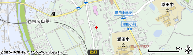 福岡県田川郡添田町添田1229周辺の地図
