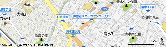 シーピー化成株式会社　福岡オフィス周辺の地図