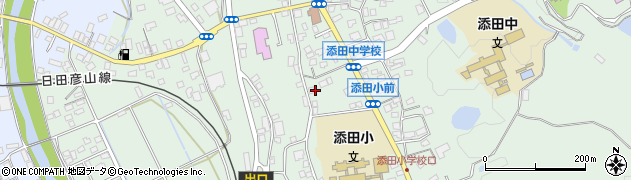 福岡県田川郡添田町添田1219-1周辺の地図