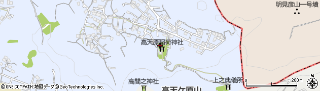 たかまのはら稲荷神社周辺の地図