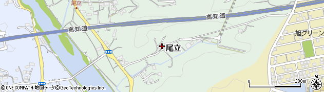 高知県高知市尾立70周辺の地図