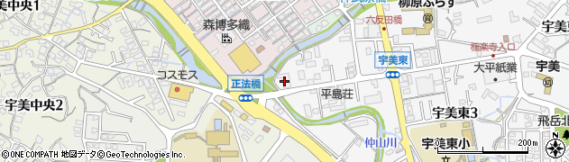 株式会社きょくとう　宇美工場周辺の地図