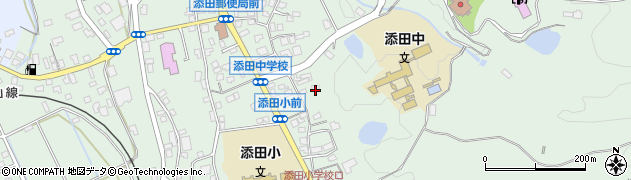 福岡県田川郡添田町添田1374周辺の地図