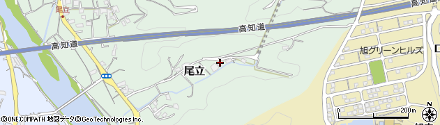 高知県高知市尾立501周辺の地図