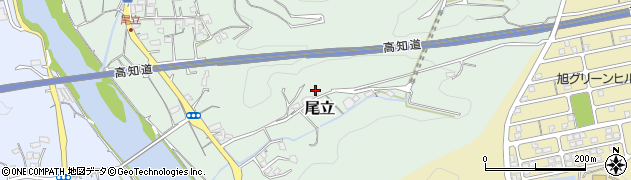高知県高知市尾立63周辺の地図