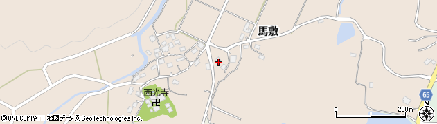 福岡県飯塚市馬敷172周辺の地図