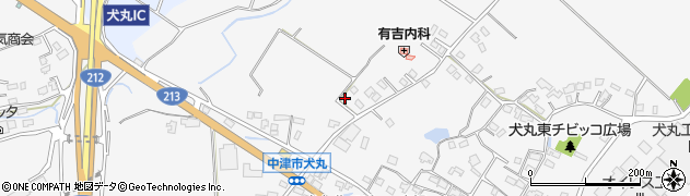 大分県中津市犬丸1945-1周辺の地図