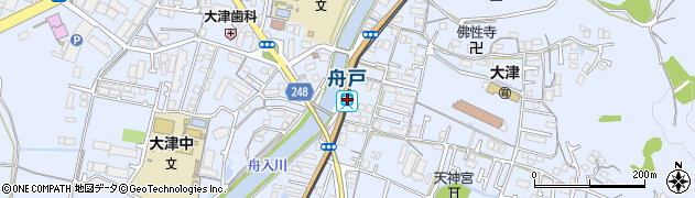 舟戸駅周辺の地図