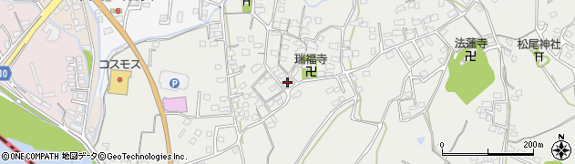 大分県中津市相原3608-1周辺の地図