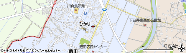 福岡県嘉麻市飯田313周辺の地図